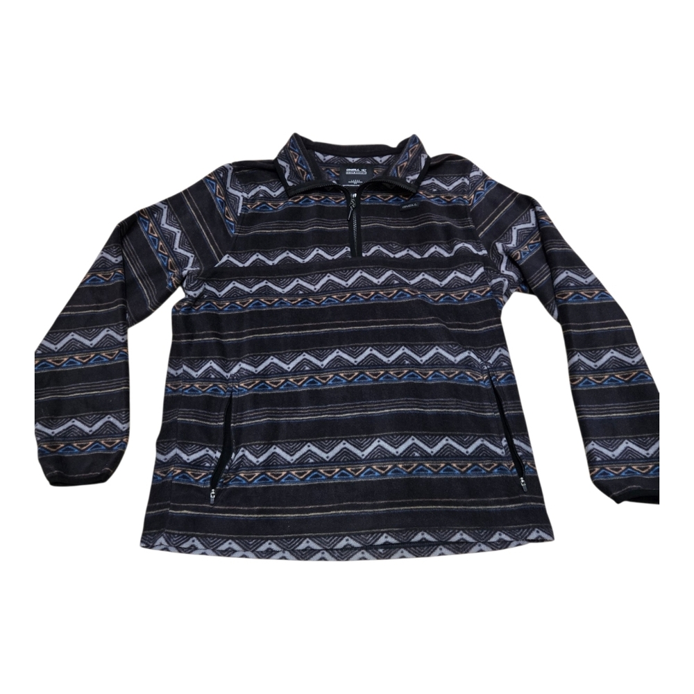 O’Neill Traveler TRVLR Series Women's Fleece 1/4 Zip Jacket, Size Large, Aztec